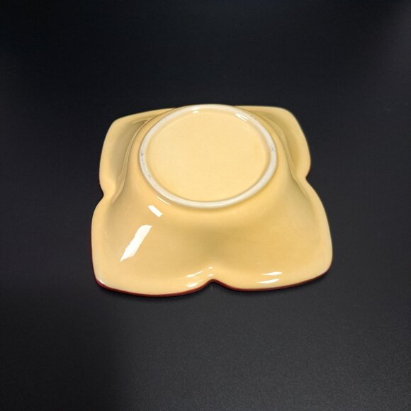 Partylite Tuscan Bohemian Spice Ceramic Candle Holder Floral Design Square - Picture 9 of 9